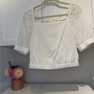 Everlane White Blouse